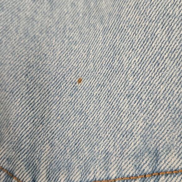 Vintage GreatLand Men's Light Blue Denim Shorts, Size 32 - Picture 4 of 5